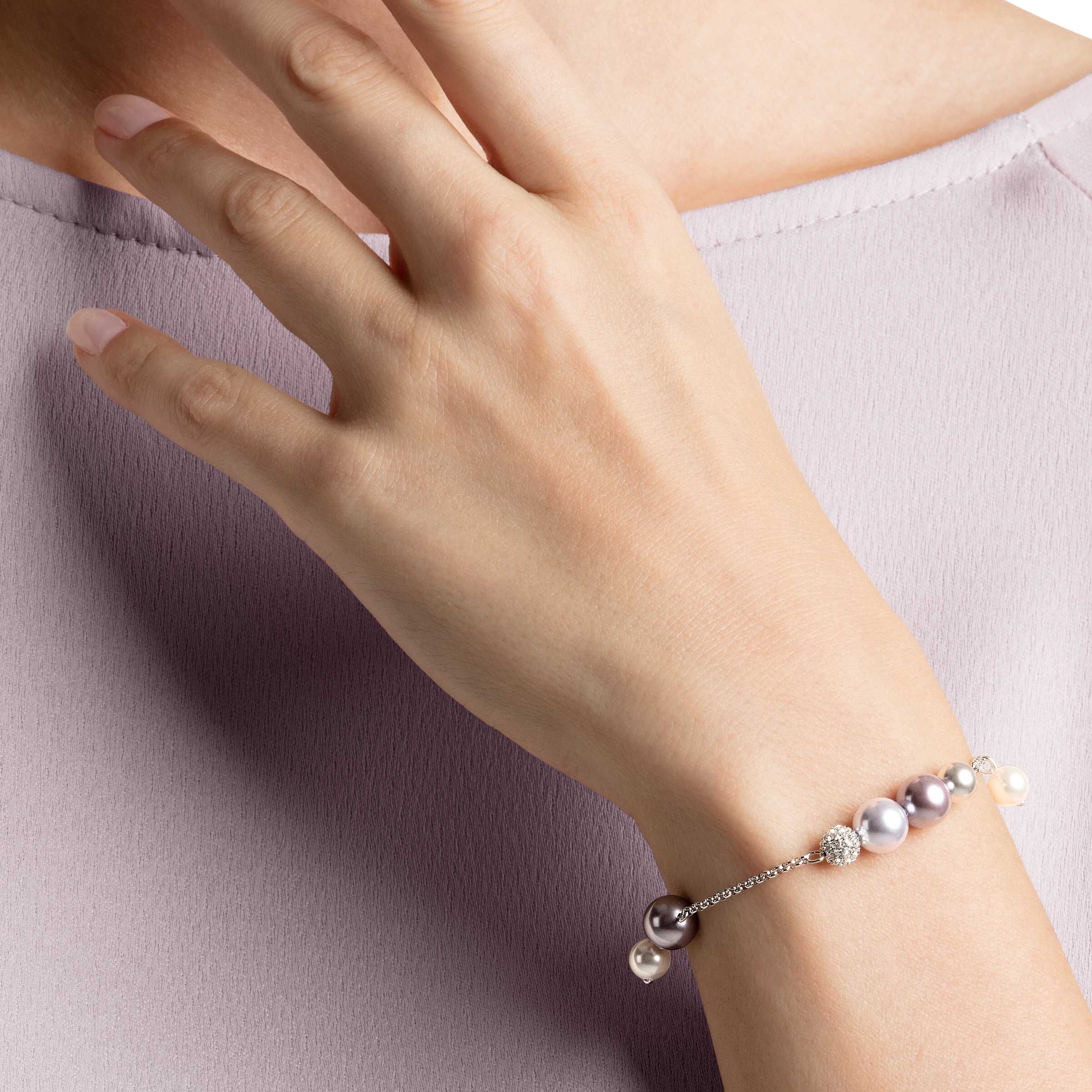Swarovski strand shop pearl bracelet