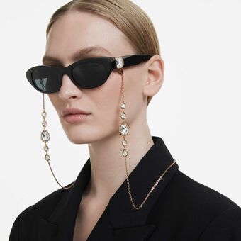 swarovski sunglasses  pillow shape  black