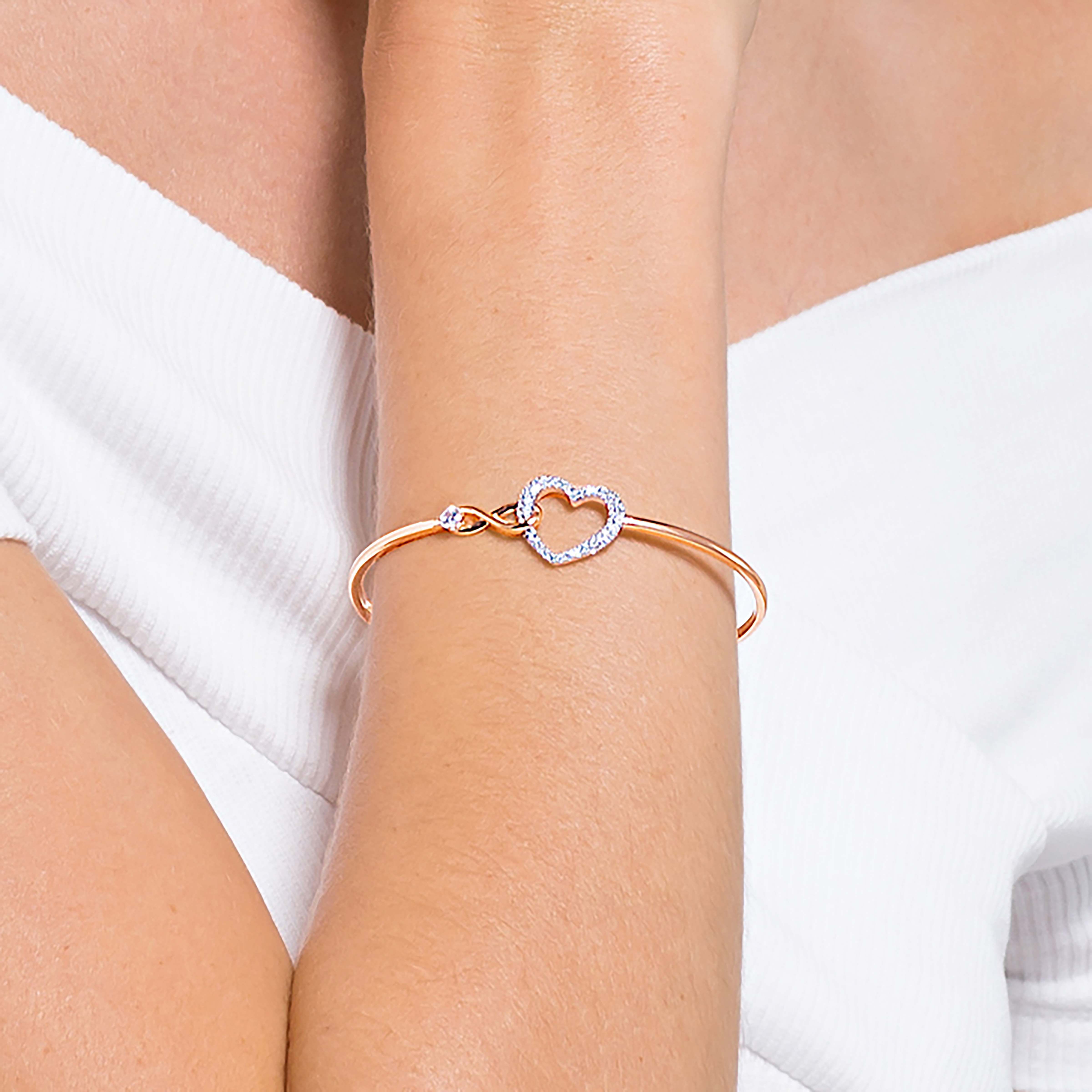Infinity bangle bracelet store
