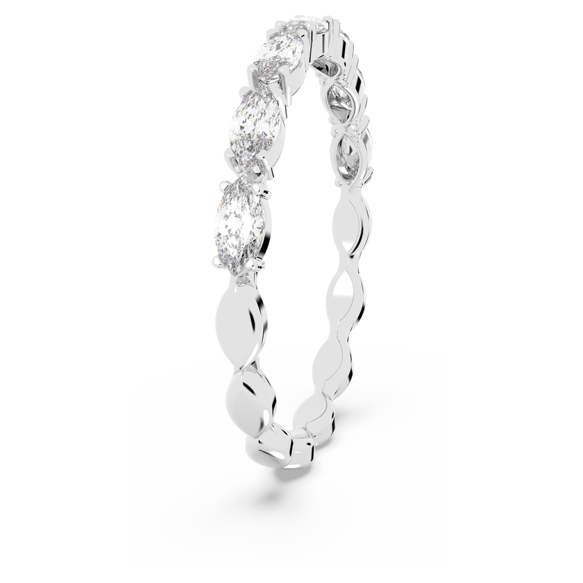 swarovski matrix vittore ring  marquise cut  white  rhodium plated