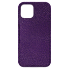 swarovski high smartphone case iphone 12 12 pro purple