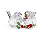swarovski idyllia bird couple and berries