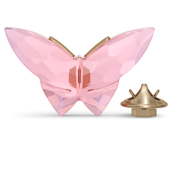 Jungle Beats Butterfly Magnet, Pink, Large swarovski jungle beats butterfly magnet  pink  large