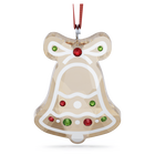 swarovski holiday cheers gingerbread bell ornament