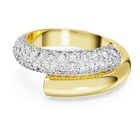 swarovski dextera cocktail ring white gold tone plated