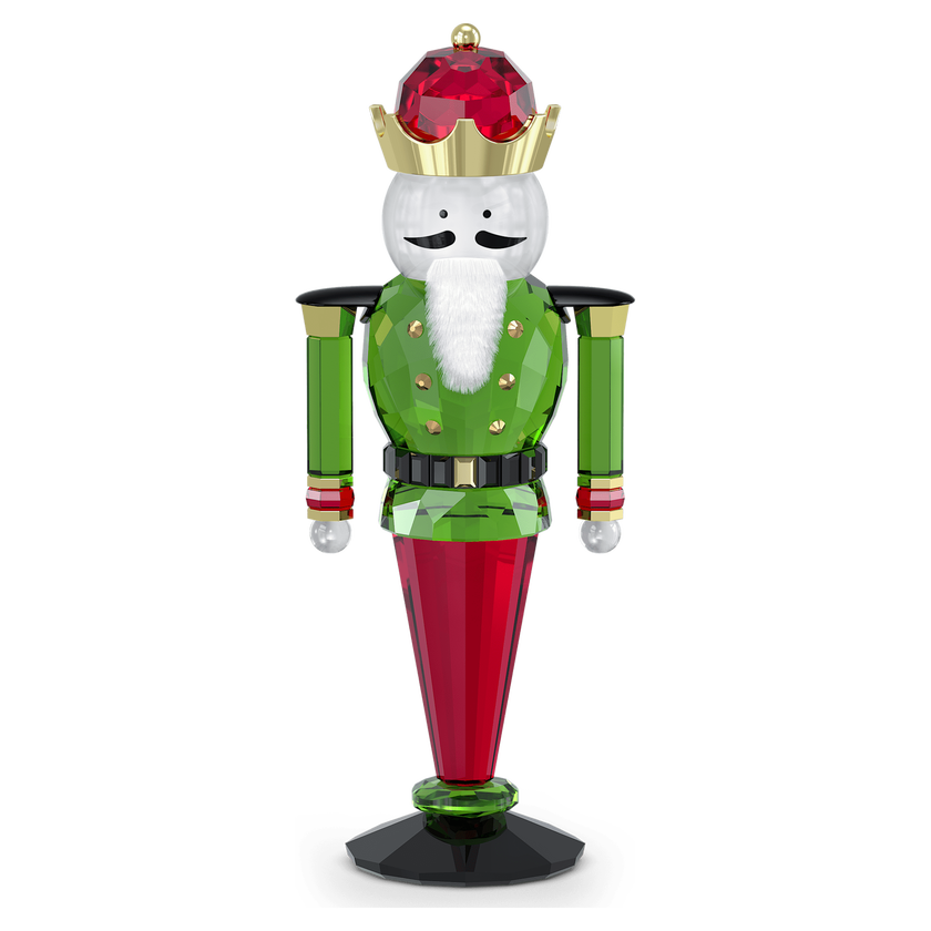 swarovski holiday cheers nutcracker  green