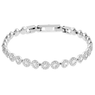 Angelic Bracelet, White, Rhodium Plating