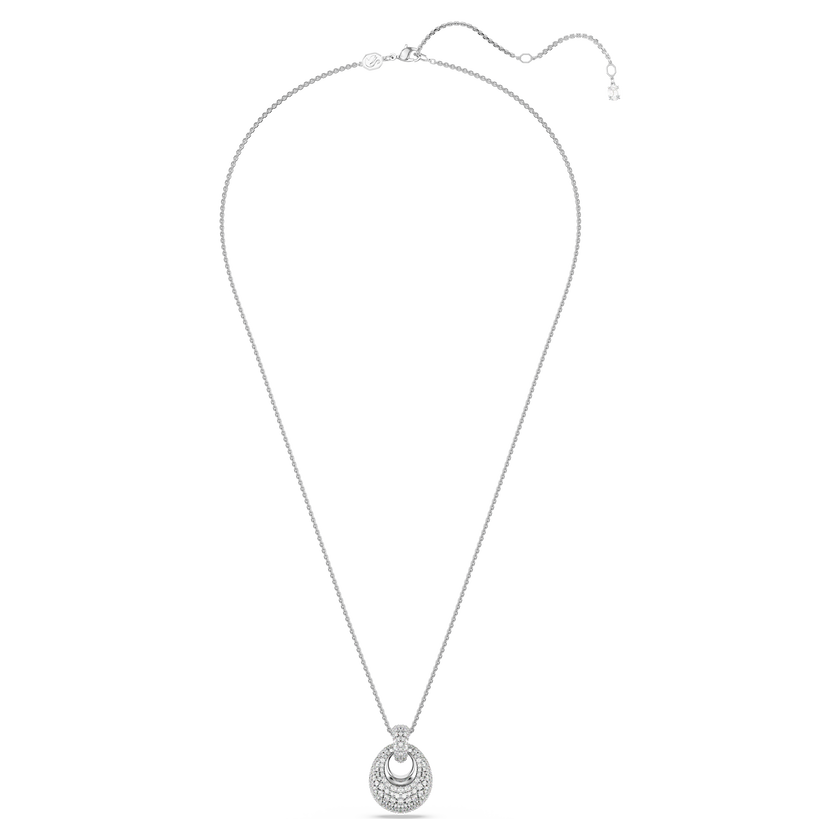 swarovski sublima pendant  white  rhodium plated