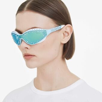 swarovski sunglasses  blue