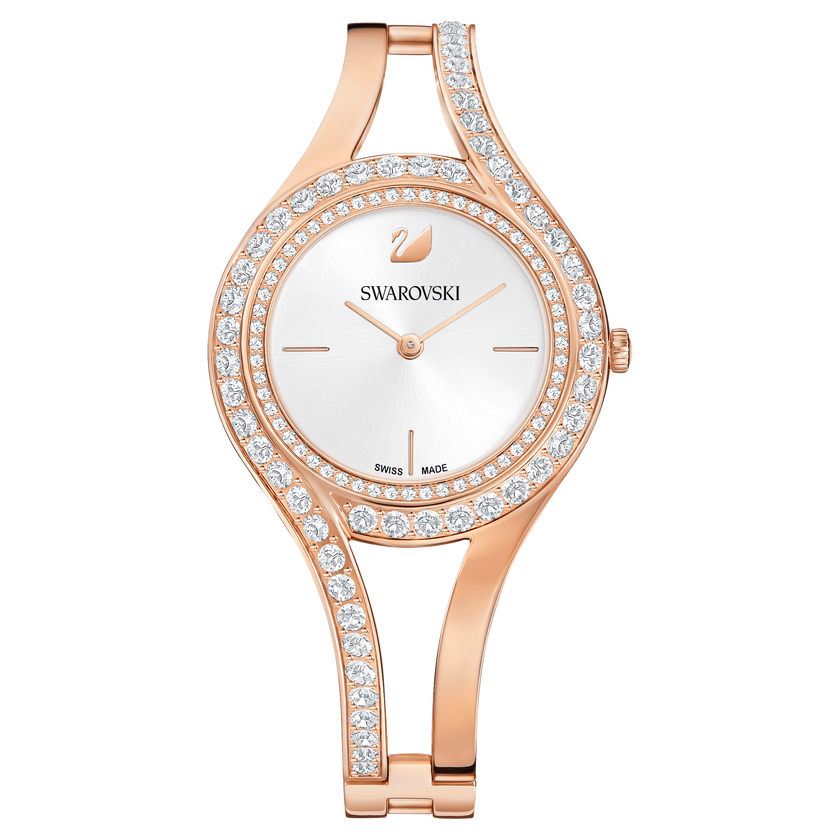5377576 Eternal Watch, Metal Bracelet, White, Rose Gold Tone | Swarovski UAE