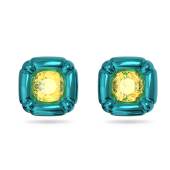 swarovski dulcis stud earrings  blue