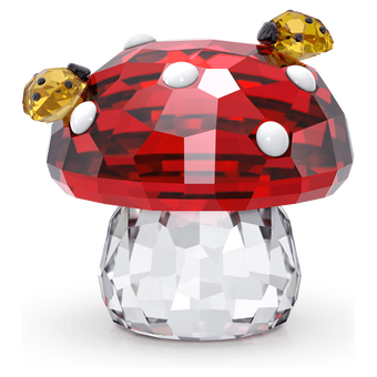 swarovski idyllia mushroom and ladybugs