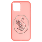 swarovski signum smartphone case iphone 12 pro max pink