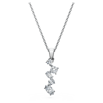 swarovski galaxy pendant laboratory grown diamonds 0 9 ct tw 18k white gold