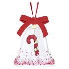 swarovski holiday cheers dulcis bell ornament red