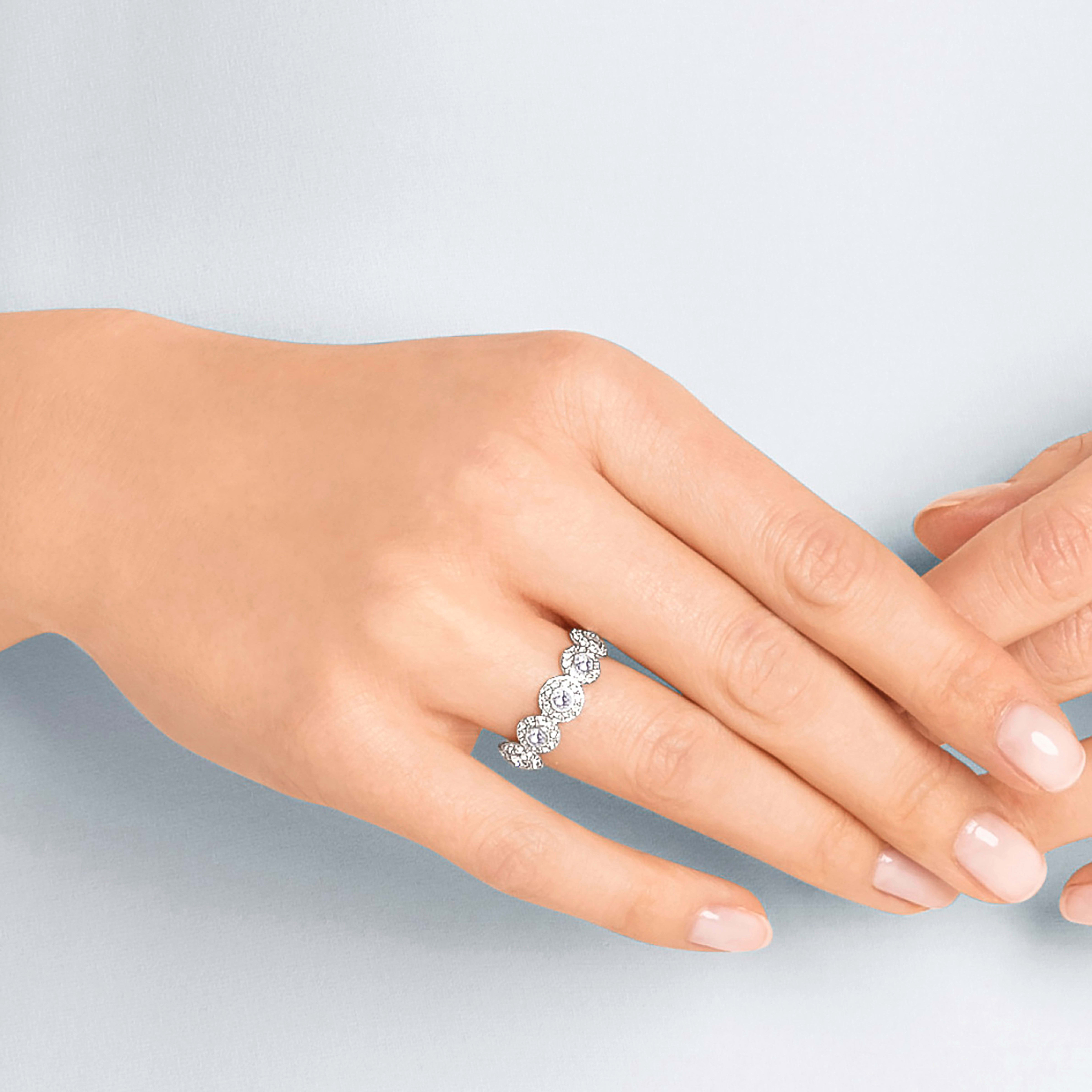Buy Swarovski Angelic Ring White Rhodium Plating