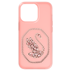 swarovski signum smartphone case iphone 13 pink