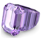 swarovski lucent cocktail ring purple