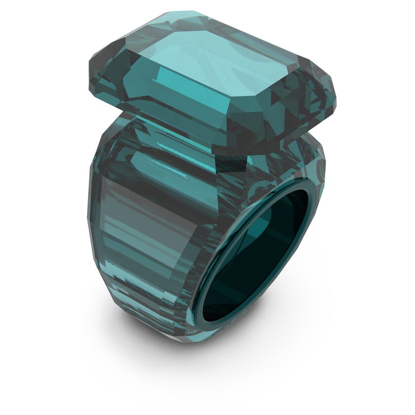 Lucent cocktail ring, Green