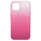 swarovski high smartphone case iphone 14 pink