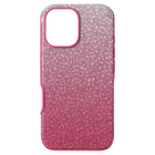 swarovski high smartphone case color gradient iphone 16 pink