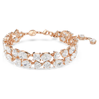 swarovski mesmera bracelet mixed cuts white gold tone plated