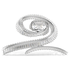 ariana grande x swarovski hair clip crystal pearl baguette cut white rhodium plated