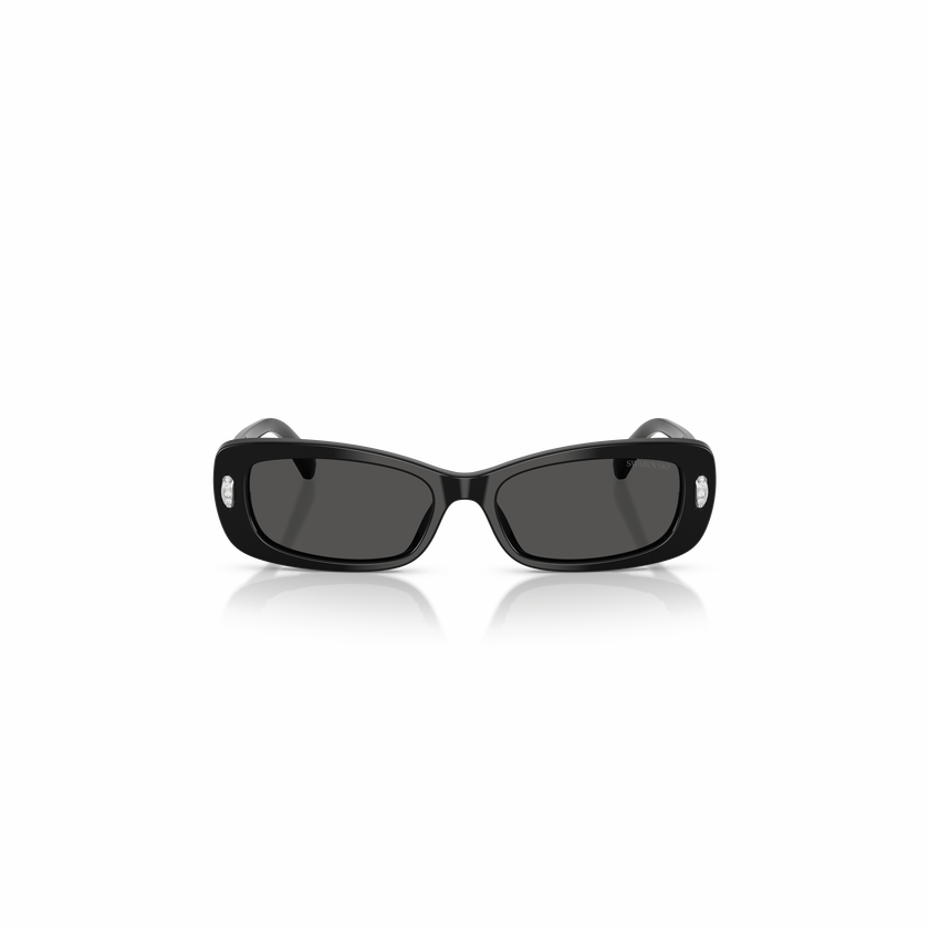 swarovski sunglasses  pillow shape  sk6071  black