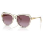 swarovski sunglasses  butterfly shape  sk6073  beige