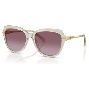 swarovski sunglasses  butterfly shape  sk6073  beige