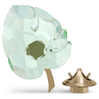 swarovski jungle beats leaf magnet green large