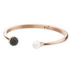 Lollypop Bangle, Multi-colored, Rose-gold tone plated