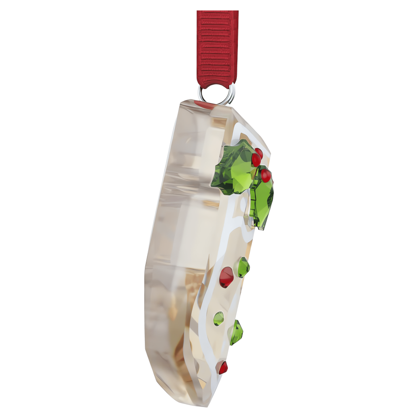 swarovski holiday cheers gingerbread stocking ornament