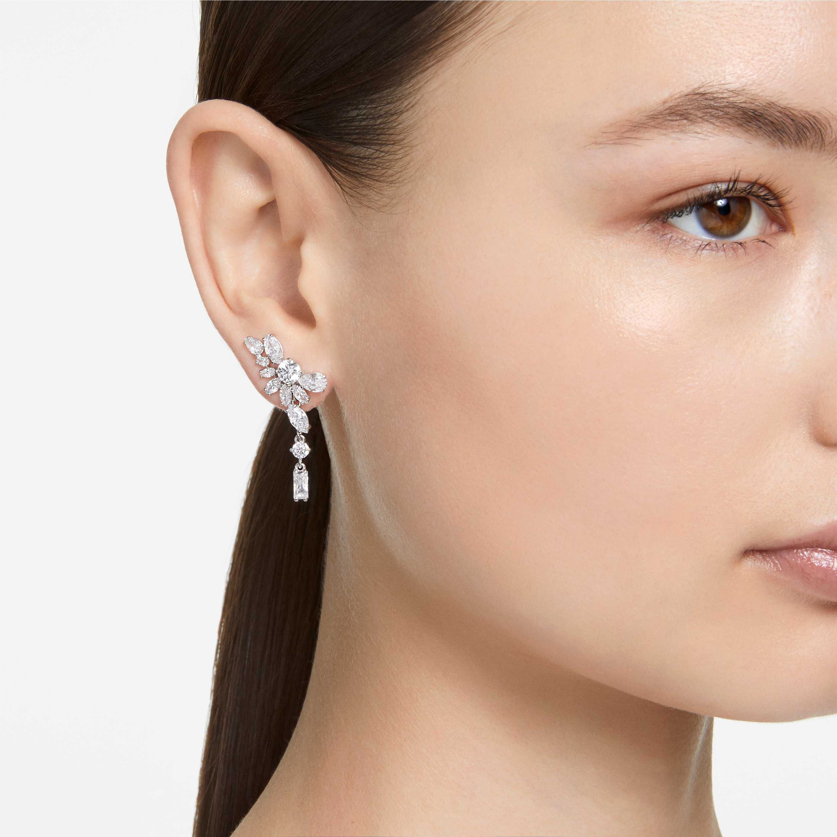 Swarovski store asymmetrical earrings