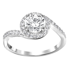 Swarovski swirl clearance ring