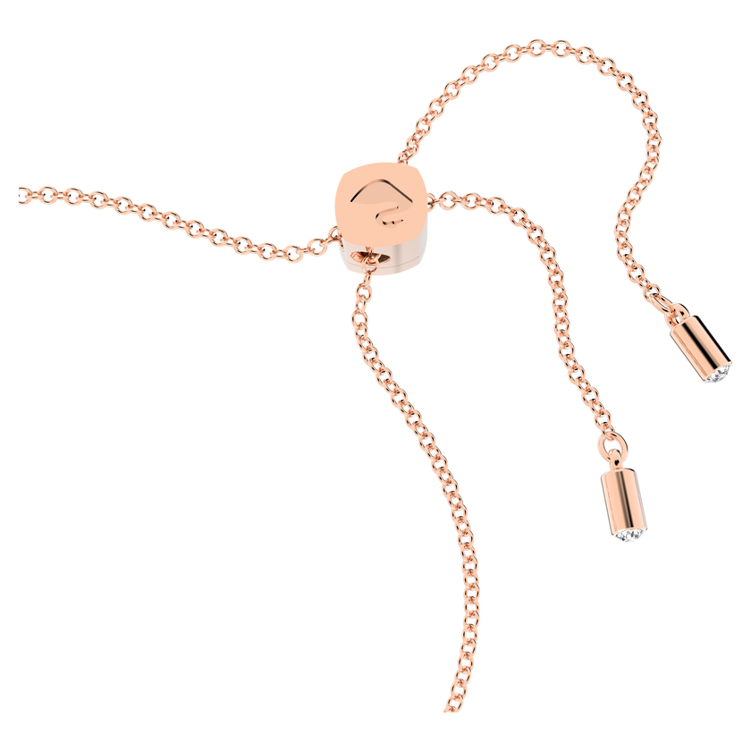 swarovski idyllia lilia bracelet  butterfly  pink  18k rose gold finish