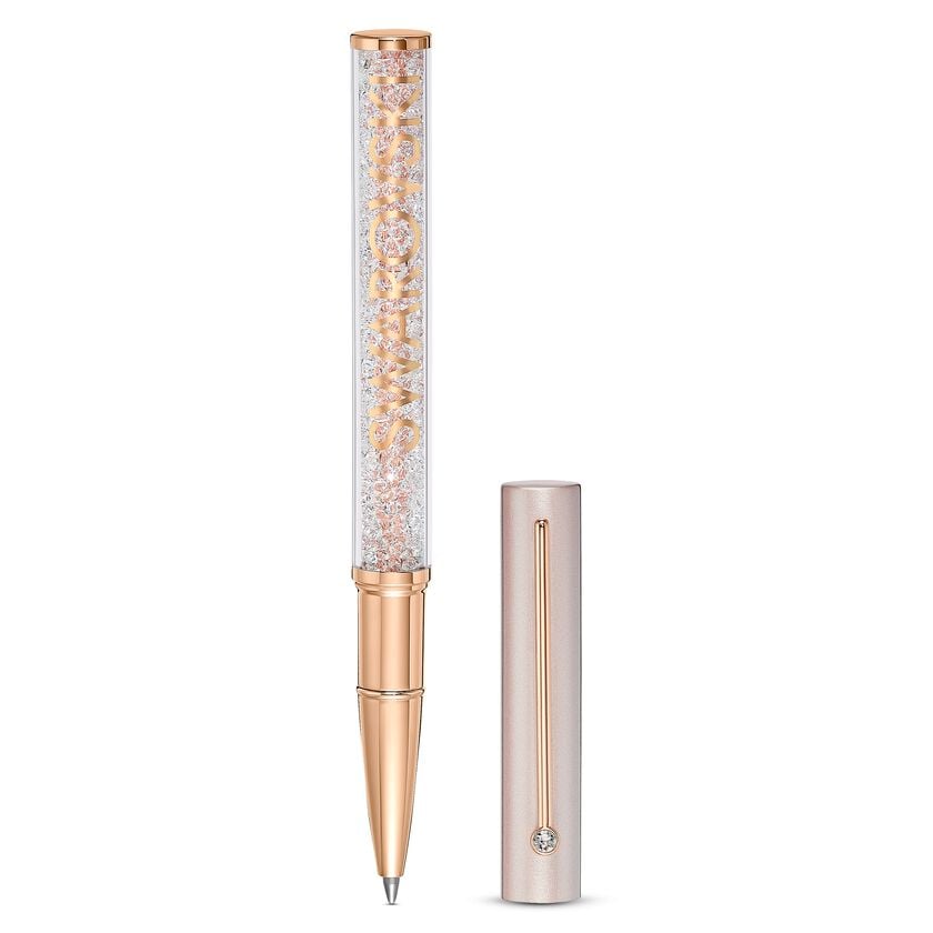 Crystalline Gloss Ballpoint Pen, Rose-gold tone plated