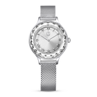 Octea Nova watch, Swiss Made, Metal bracelet, Silver tone, Stainless steel