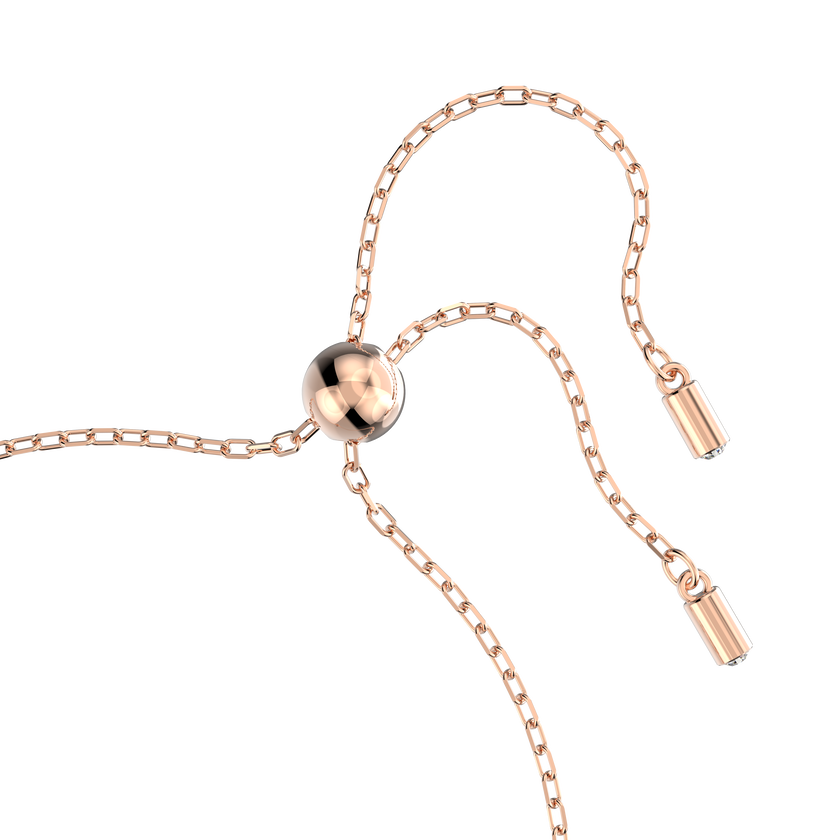 swarovski magic bracelet  angel  white  18k rose gold finish