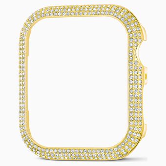 Sparkling case compatible with Apple Watch®, Gold tone