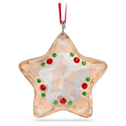 Holiday Cheers Gingerbread Star Ornament