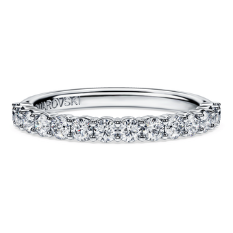 swarovski eternity band ring  laboratory grown diamonds 0 5 ct tw  18k white gold