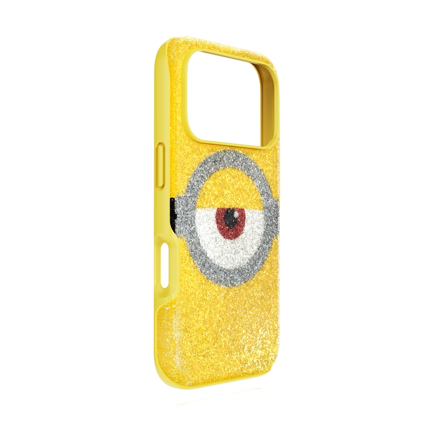swarovski high smartphone case  minions  iphone  17 pro  yellow