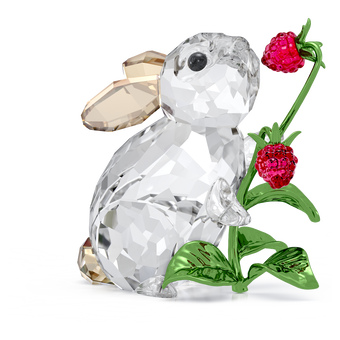swarovski idyllia rabbit and raspberries