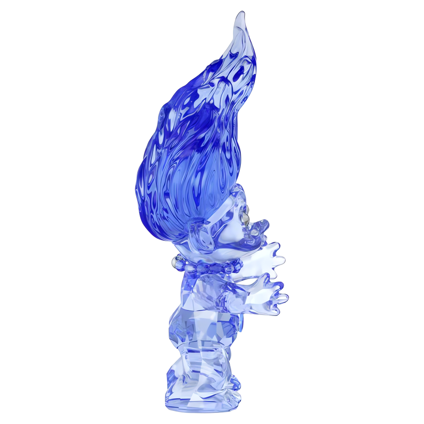 swarovski good luck trolls troll  blue