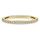 swarovski eternity band ring laboratory grown diamonds 0 2 ct tw 18k yellow gold