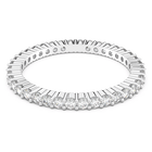 swarovski vittore ring white rhodium plated