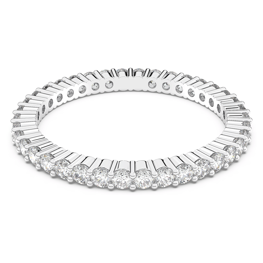 swarovski vittore ring  white  rhodium plated