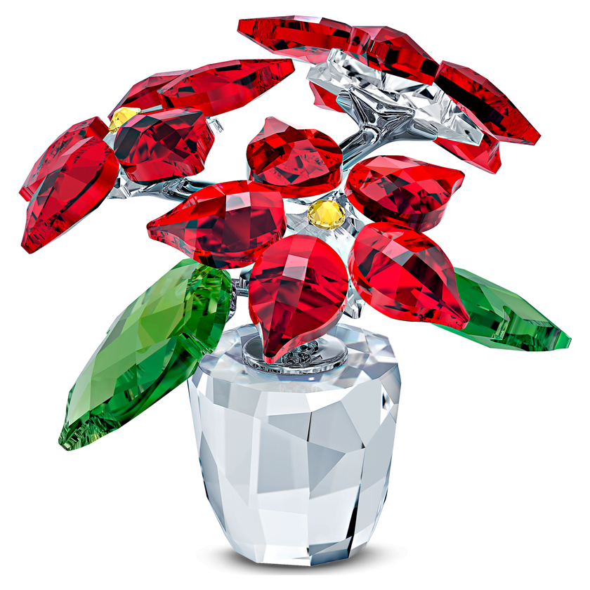 swarovski joyful poinsettia