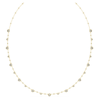 swarovski imber strandage round cut white gold tone plated